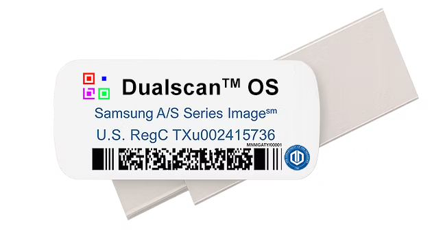 Dualscan OS branded USB-C drive, Samsung A/S Series image edition